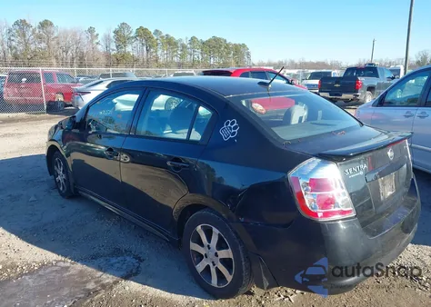 2012 Nissan Sentra 2.0 Sr from USA, damaged, VIN 3N1AB6AP0CL757472